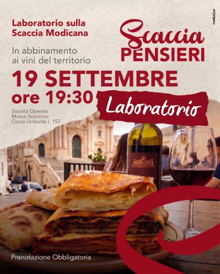 laboratiorio 19 sttembre ore 19,30