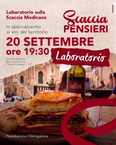 laboratiorio 20 sttembre ore 19,30